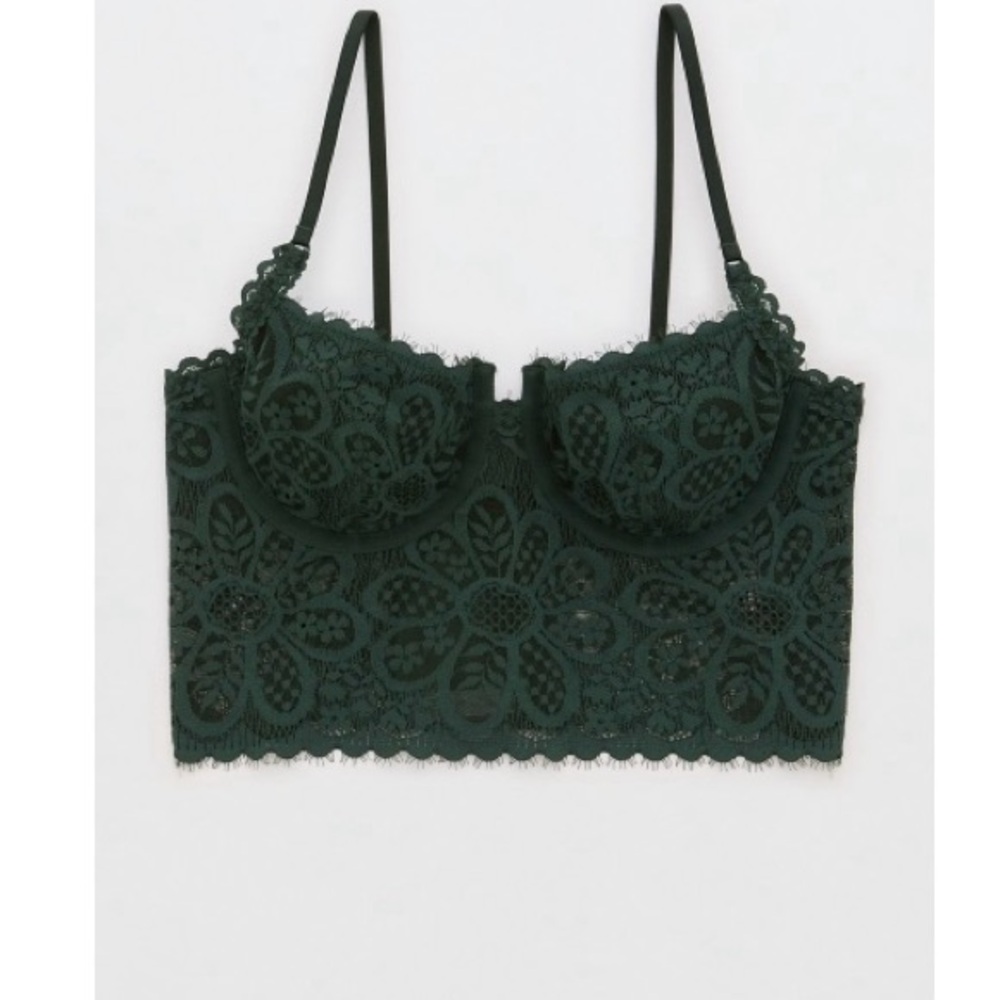 Aerie Show Off Coquette Lace Bralette